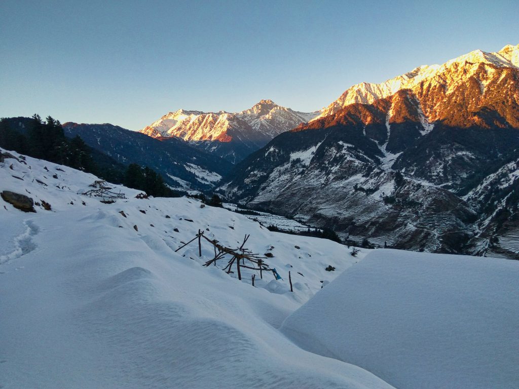 Rajgundha Valley Trek in Winters